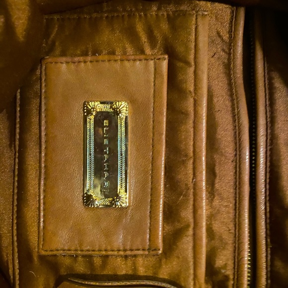 GENUINE ELIE TAHARI 100% LEATHER TOTE - Picture 7 of 10